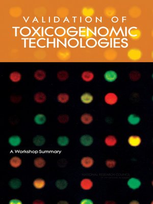 cover image of Validation of Toxicogenomic Technologies